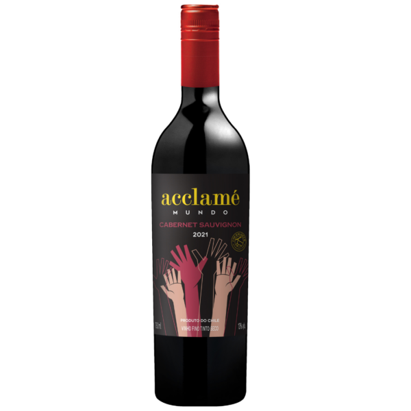 VINHO FINO ACCLAME MUNDO CHILE CABERNET SAUVIGNON TINTO SECO